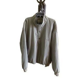 Vintage Dockers Golf 1/4 Zip Jacket Men’s Size XL Olive Green Pull Over